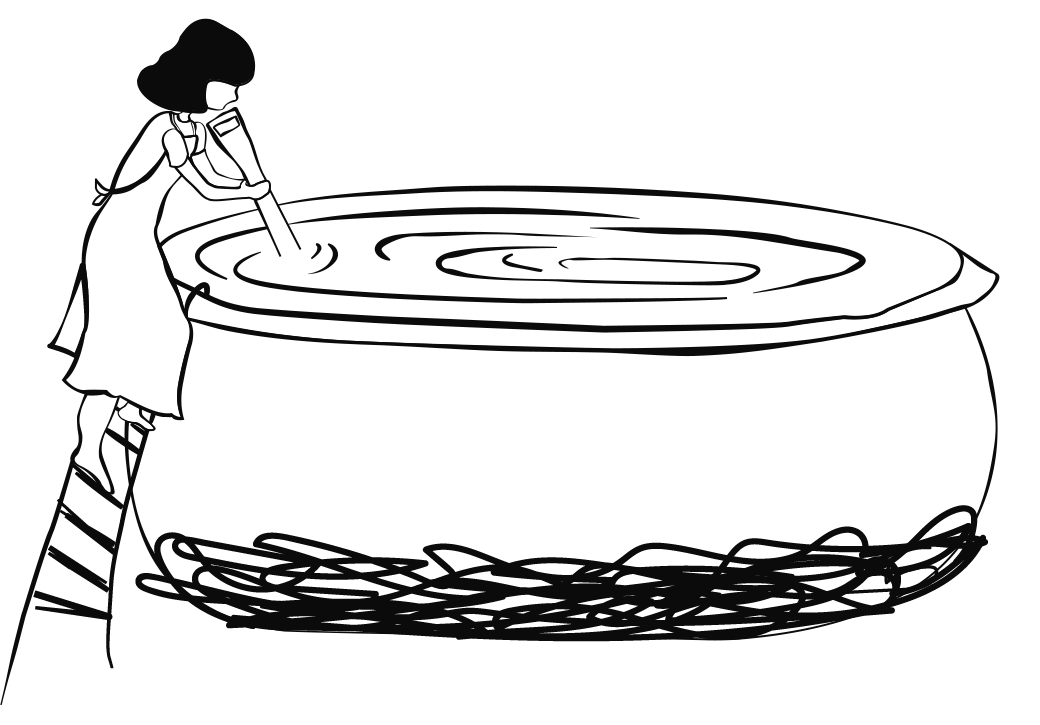 Stiring a Soup Animation